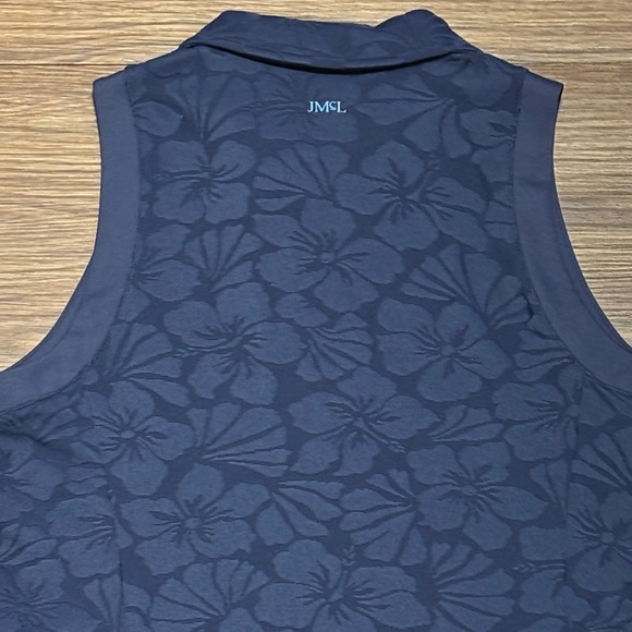 🔥🔥J. McLaughlin Blue Midi Dress with Relaxed Fit and Sleeveless Design Size: XS🔥 - Picture 6 of 10